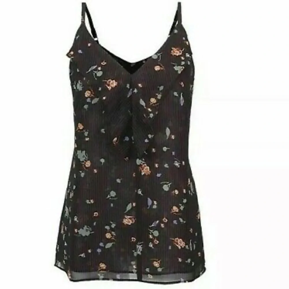 CAbi #3607 Pinstripe Floral Cami medium - Picture 10 of 11